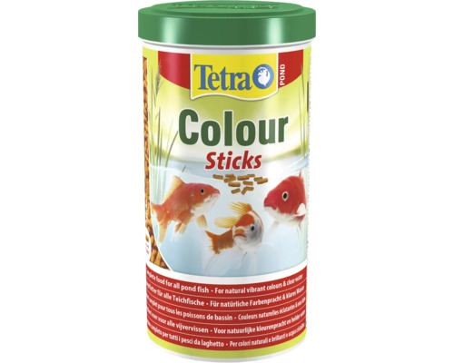 Tetra Pond Colour Sticks Nourriture pour bassin Boîte