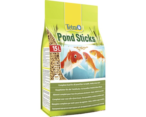 Tetra nourriture pour bassins de jardin Pond Sticks 15 l Tetra Pond Sticks nourriture pour bassin en sac de 15 litres