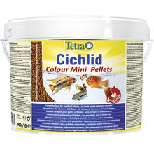 Tetra Cichlid Colour Mini Pellets nourriture pour poissons en seau