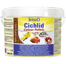 Tetra Cichlid Colour Pellets seau, nourriture pour poissons cichlidés
