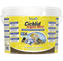 Aliments complets Tetra Cichlid Algae Mini dans un seau, pour les petits Cichlidés