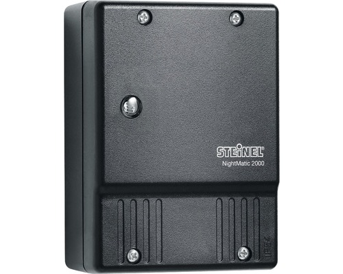 Interrupteur crépusculaire IP54 99x74 mm NightMatic 2000 noir