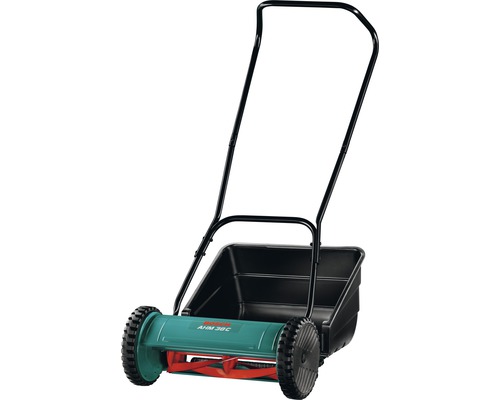 Tondeuse à gazon manuelle avec bac de ramassage pour le jardinage