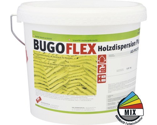 Kabe Decklack Bugoflex Holzdispersion Plus im Wunschfarbton-0