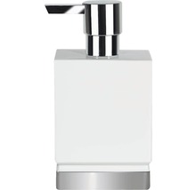 Distributeur à savon Spirella Roma blanc/argent