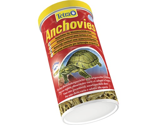 Tetra Anchovies Aliment naturel pour tortues d''eau