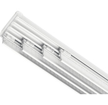 Rail pour panneau japonais kit complet quatre voies blanc 225 cm