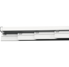 Rail pour panneau japonais kit complet quatre voies blanc 225 cm