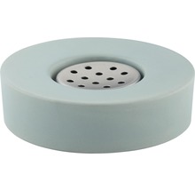 Porte-savon en céramique avec insert en acier inoxydable