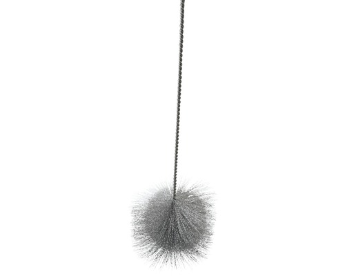 Brosse avec manche en fil de fer