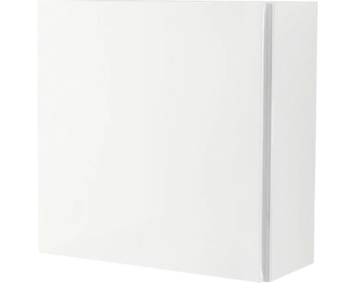 Meuble suspendu blanc brillant 40x40 cm