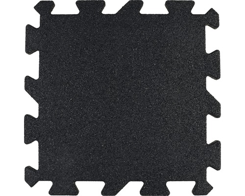 Fallschutzmatte Puzzle Mittelteil schwar 25mm