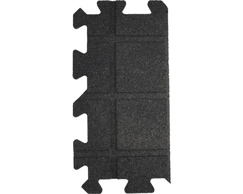 Tapis modulaire en caoutchouc avec coupe puzzle
