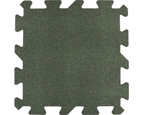 Fallschutzmatte Puzzle Mittelteil grün 25mm