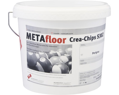KABE METAfloor Crea-Chips S302 gris perle 1 kg