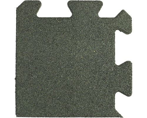 Fallschutzmatte Puzzle Ecke grün 25 mm