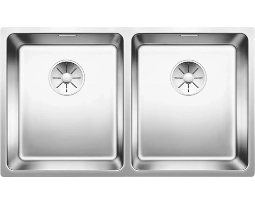Double évier en acier inoxydable