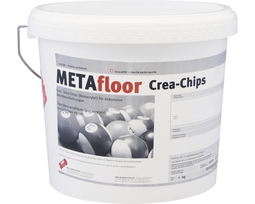 KABE METAfloor Crea-Chips S305 gris granit 1 kg