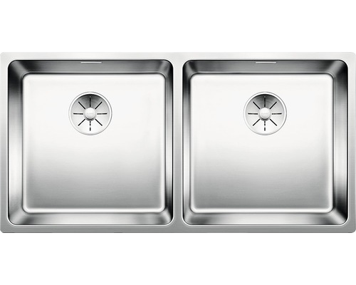 Double évier en acier inoxydable