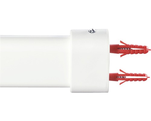 Gardinenstange mit Dübel zur Wandmontage