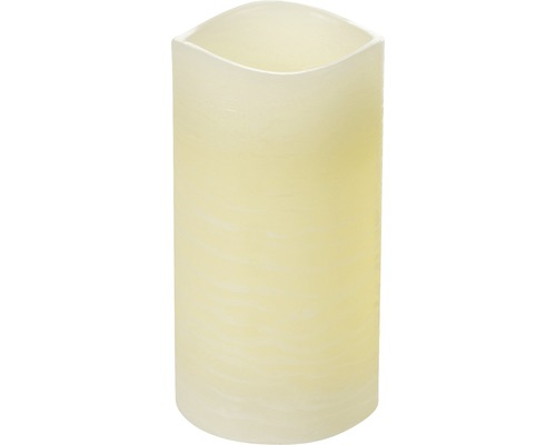 Dekorative Stumpenkerze aus Wachs