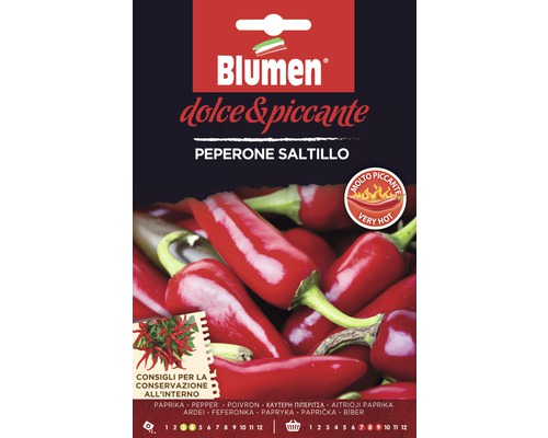 Piment Saltillo semences de légumes Samen Mauser