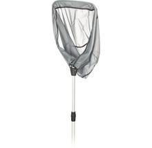 Épuisette avec manche télescopique pour bassin de jardin