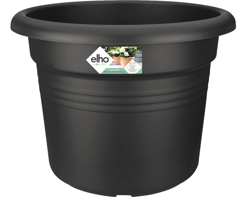 Pot de fleurs elho Green Basic Cilinder plastique Ø 54 H 41 cm noir