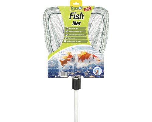 Tetra Pond épuisette pour poissons Net Fish avec tige télescopique Épuisette à poissons Tetra, épuisette robuste pour retirer les poissons