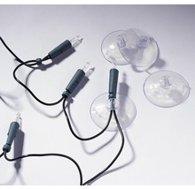 Guirlande lumineuse avec ventouses pour fixation
