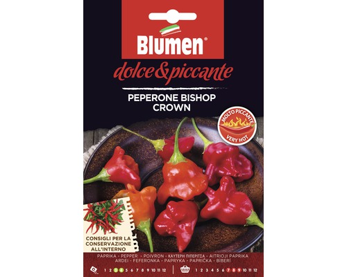 Piment Bishop Crown semences de légumes Samen Mauser