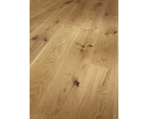 Parquet en chêne posé