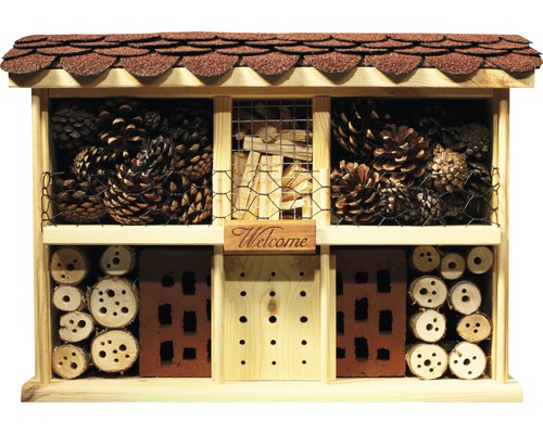 Insektenhotel Landhaus Komfort 47x12.5x34 cm