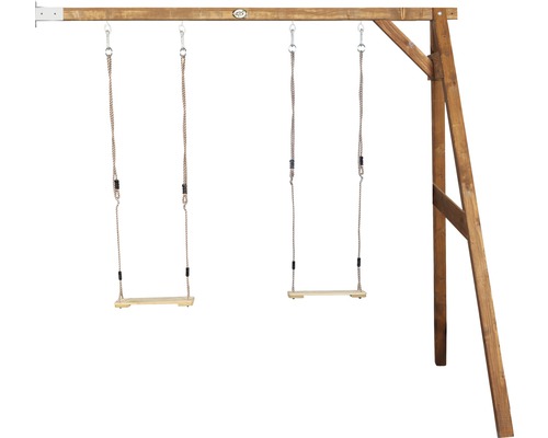 Extension balançoire double axi Swing bois marron
