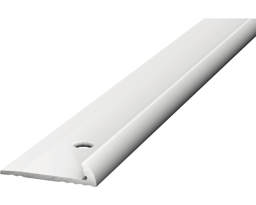 Profilé de finition alu pour PVC argent 3x4x2500 mm