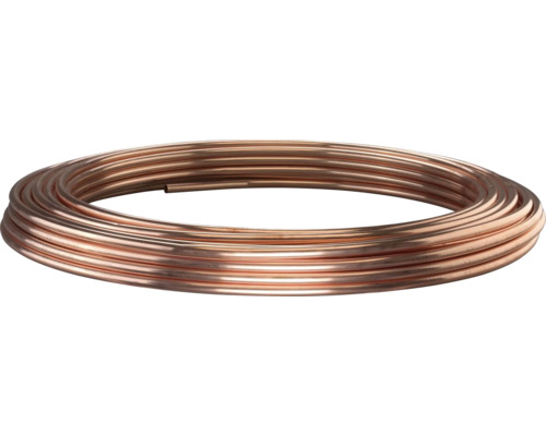 Kupferrohr Ø 15 mm Wandstärke 1 mm 5 Meter Ring Kupferrohr Ø 15 mm Wandstärke 1 mm 5 Meter Ring