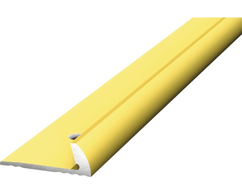 Profilé de finition Prinz aluminium or perforé 18 x 6 x 2500 mm