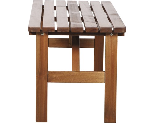 Holzhocker mit Lattenrost