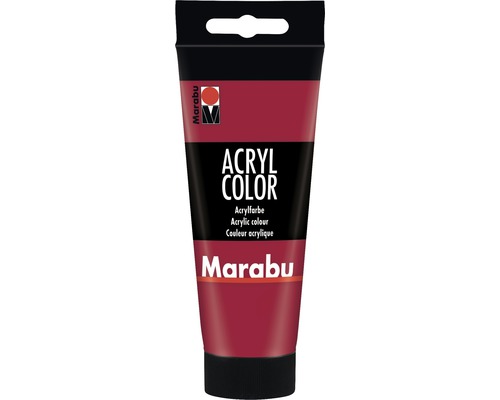 Peinture acrylique pour artiste Marabu Acryl Color 032 rouge carmin 100 ml