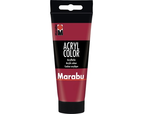 Peinture acrylique Marabu Acryl Color rouge carmin 032 100 ml Peinture acrylique Marabu Acryl Color rouge carmin 032 100 ml