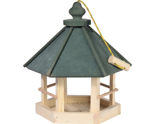 Vogelhaus mit Dach und Aufhängung
