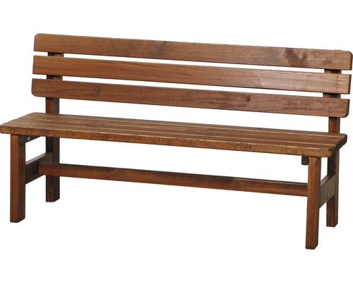 Banc de jardin TessinTessin bois 2 places marron 2 places