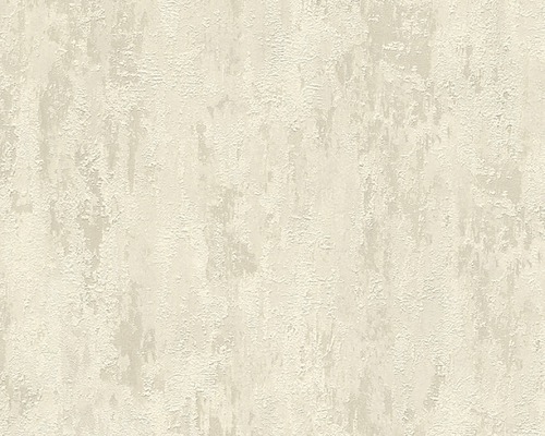 Papier peint intissé 32651-4 II Decoro aspect métal beige/crème