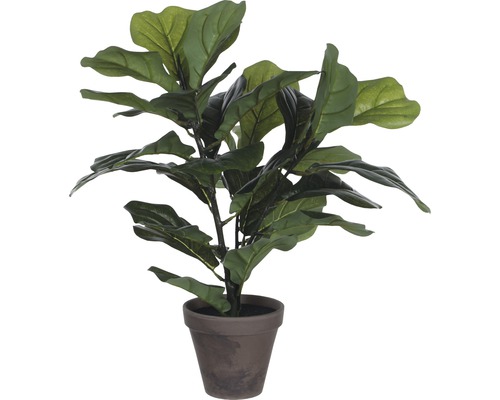 Plante artificielle Ficus lyrata, vert
