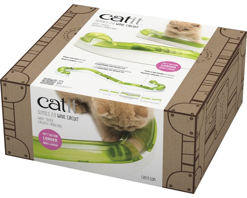 Verpackung des Catit Senses 2.0 Wave Circuit Katzenspielzeugs