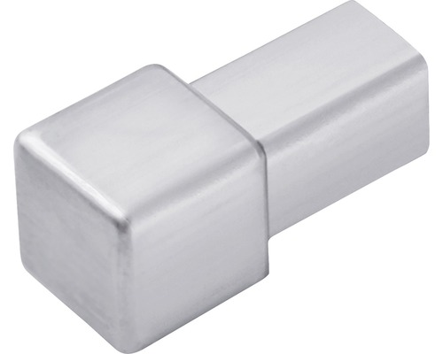 Aussen- und Innenecke Dural Squareline DPSE 125-Y 12,5 mm Edelstahl 1 Stück Endstück für Vierkantrohr aus Metall