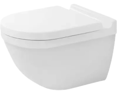 WC suspendu à nettoyage en profondeur Duravit Stark blanc avec revêtement WonderGliss 22250900001-0