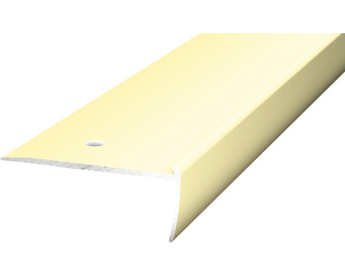 Nez de marche alu pour PVC sahara 2x18,5x2500 mm