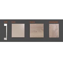 Musterpaket Küchenzeile NEPAL 190 x 170 x 70 mm Musterpaket Küchenzeile NEPAL 190 x 170 x 70 mm