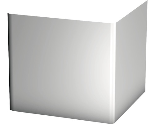 Angle de protection en aluminium argent pour 50x50 mm